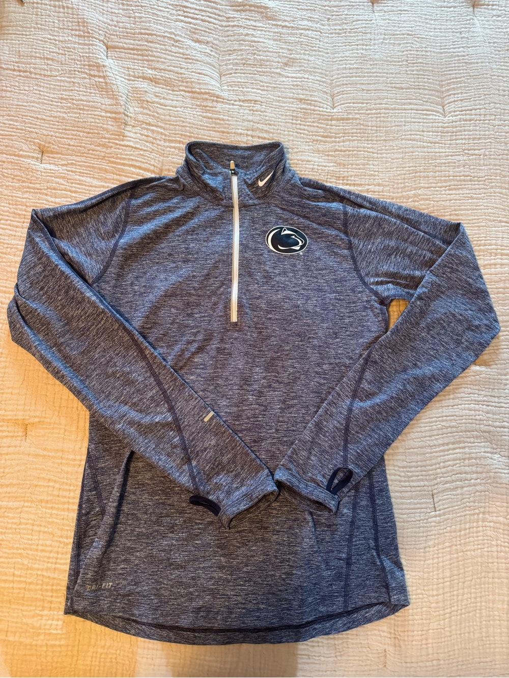 Nike Penn State Quarter-Zip Performance Top